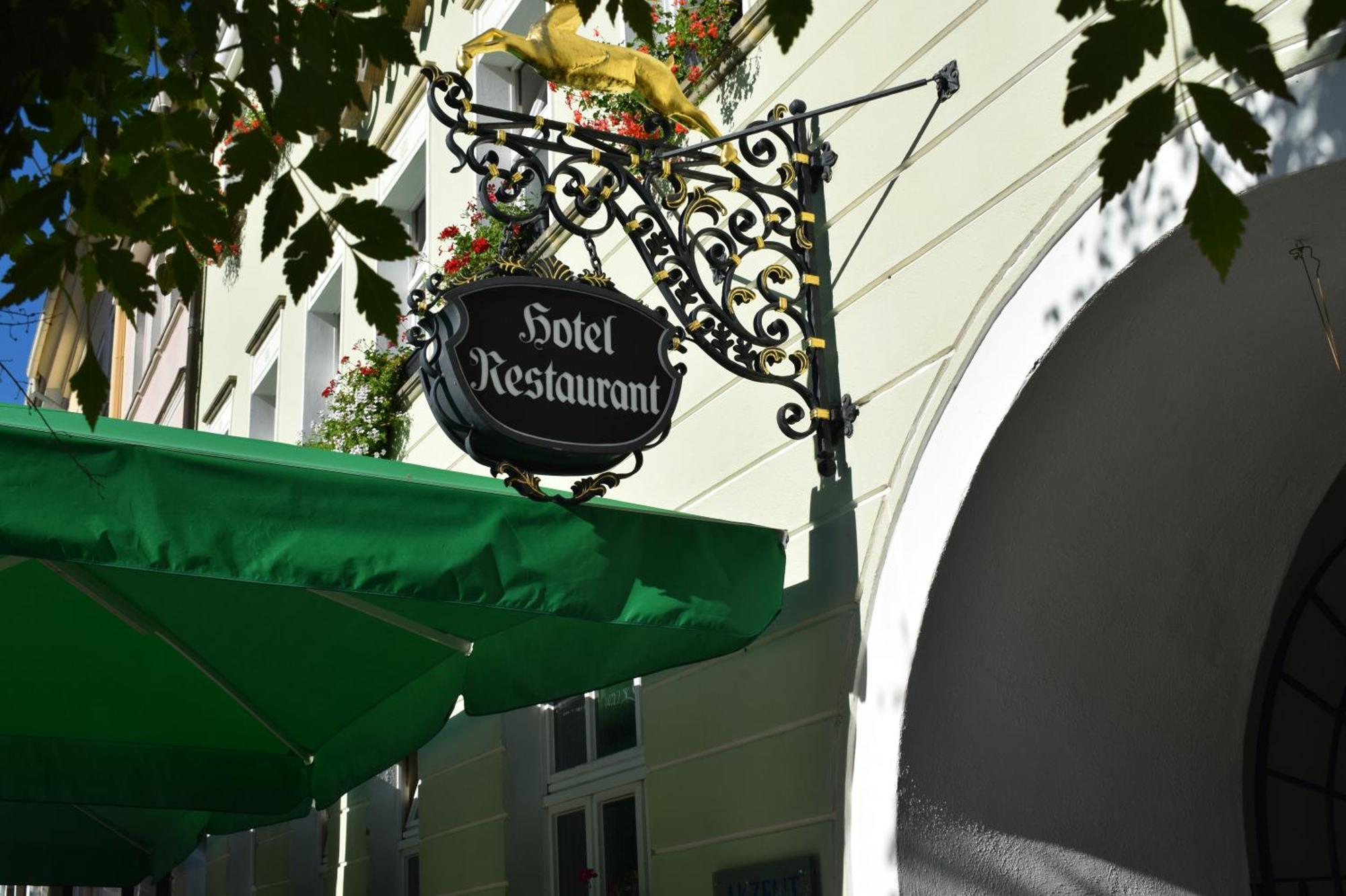 Akzent Hotel Goldner Hirsch Kamenz Dış mekan fotoğraf