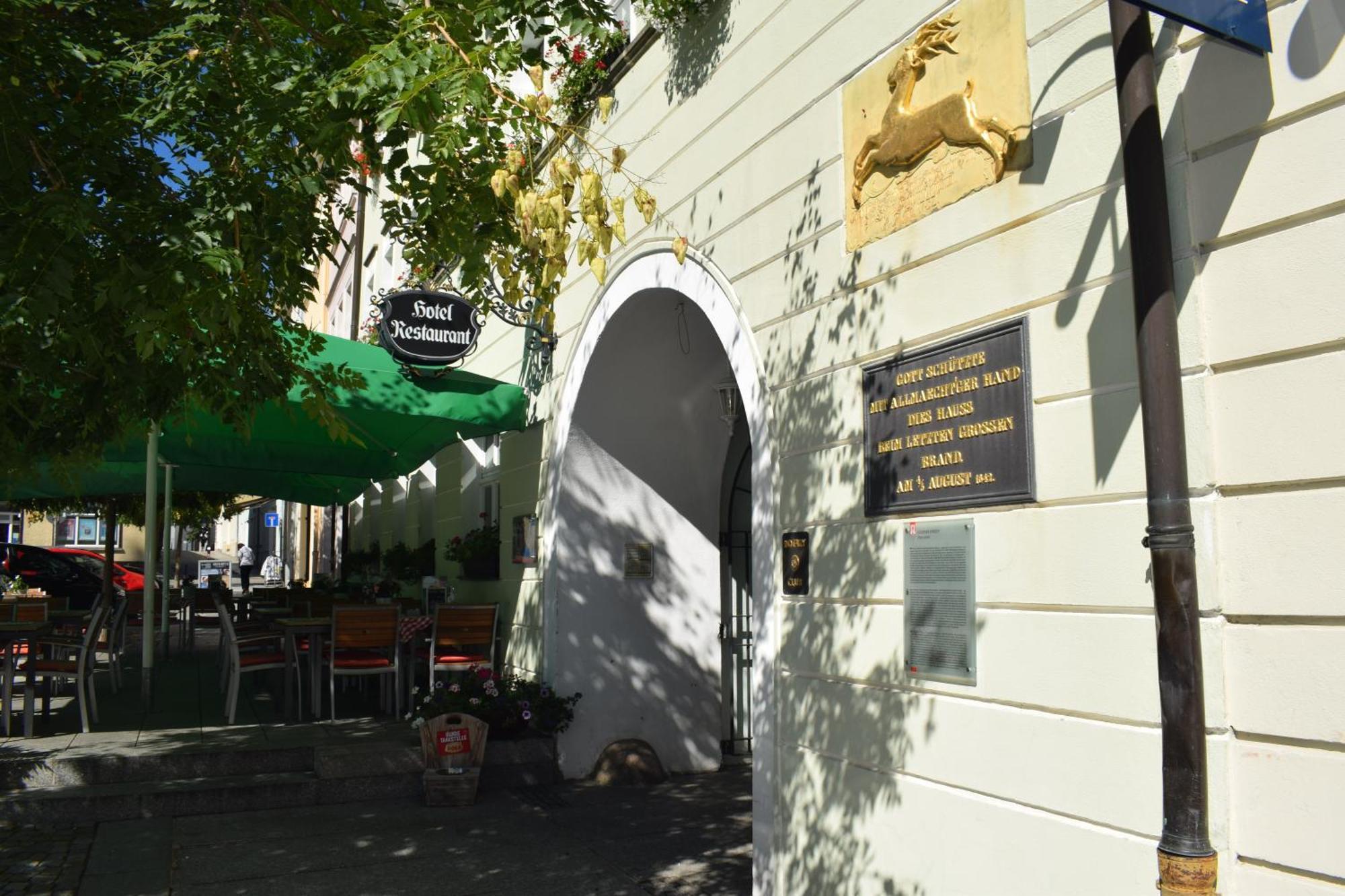 Akzent Hotel Goldner Hirsch Kamenz Dış mekan fotoğraf
