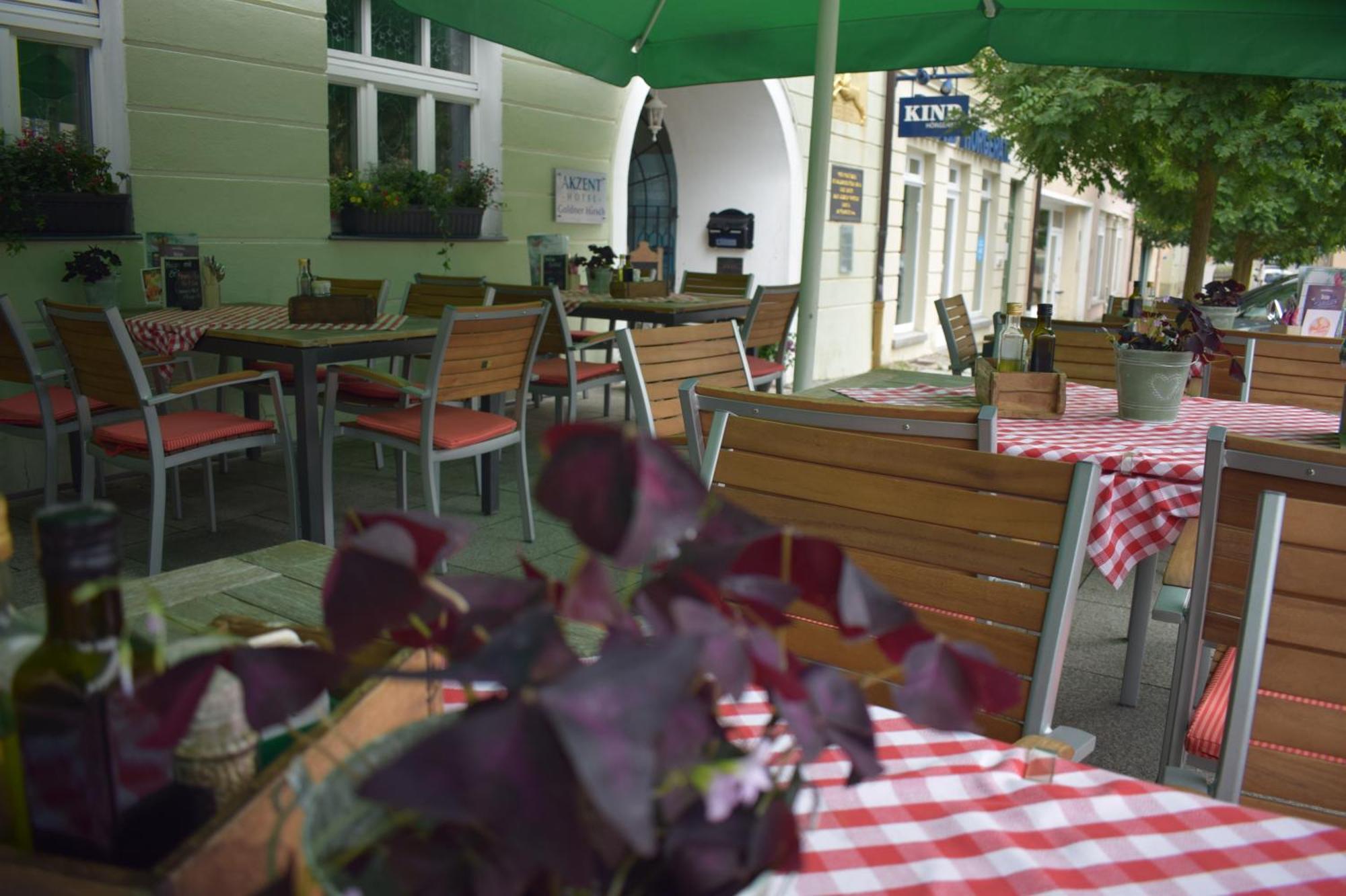 Akzent Hotel Goldner Hirsch Kamenz Dış mekan fotoğraf