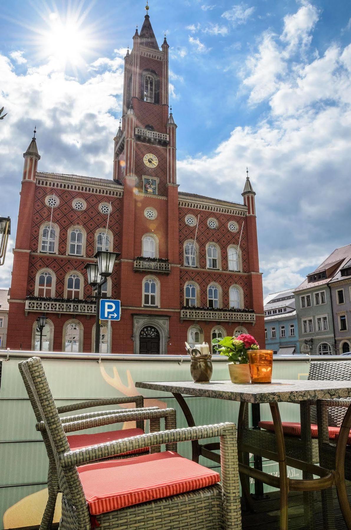 Akzent Hotel Goldner Hirsch Kamenz Dış mekan fotoğraf